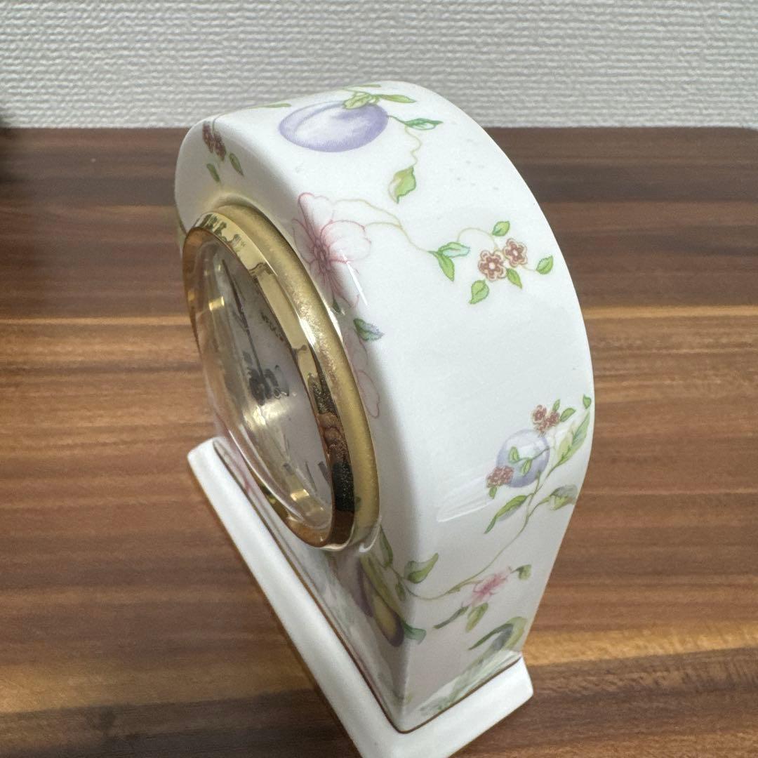 価格変更　 ウェッジウッド スウィートプラム置き時計