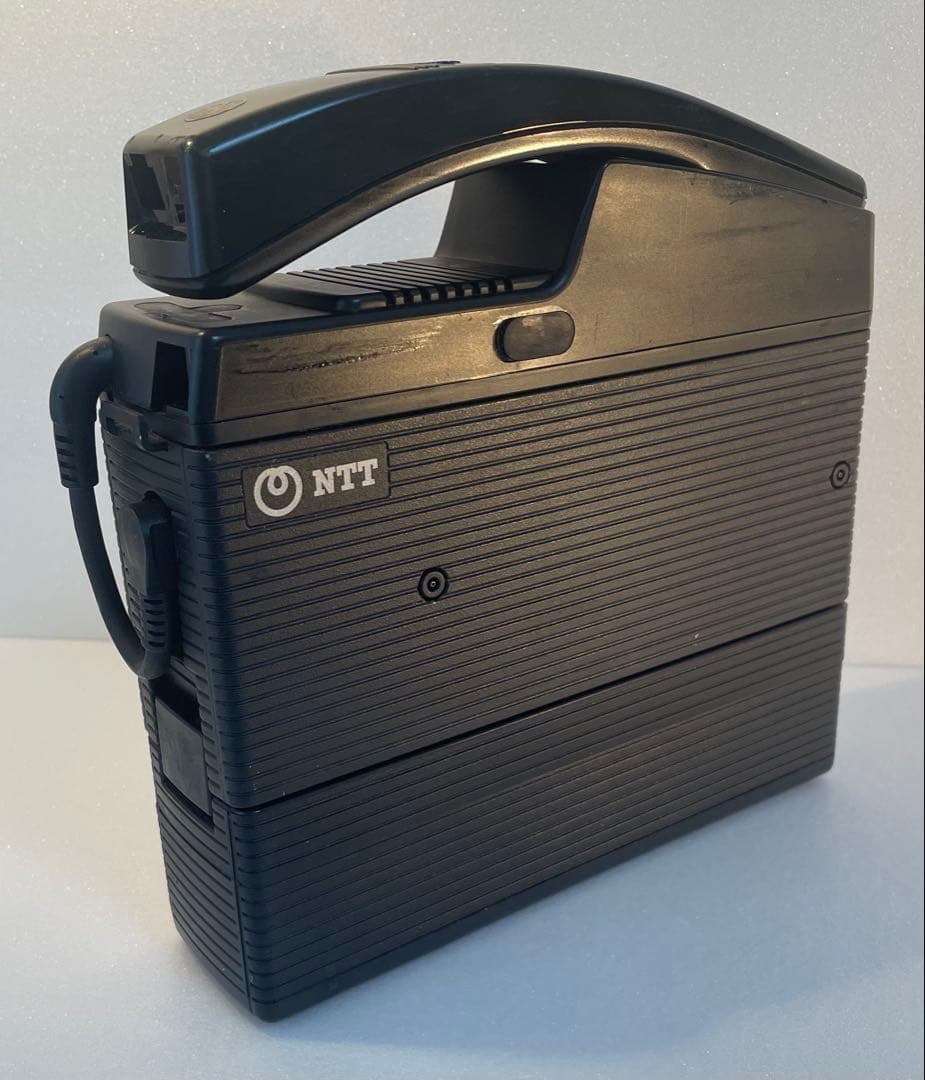 昭和レトロ移動電話203B形一式＊インテリア展示用希少セット