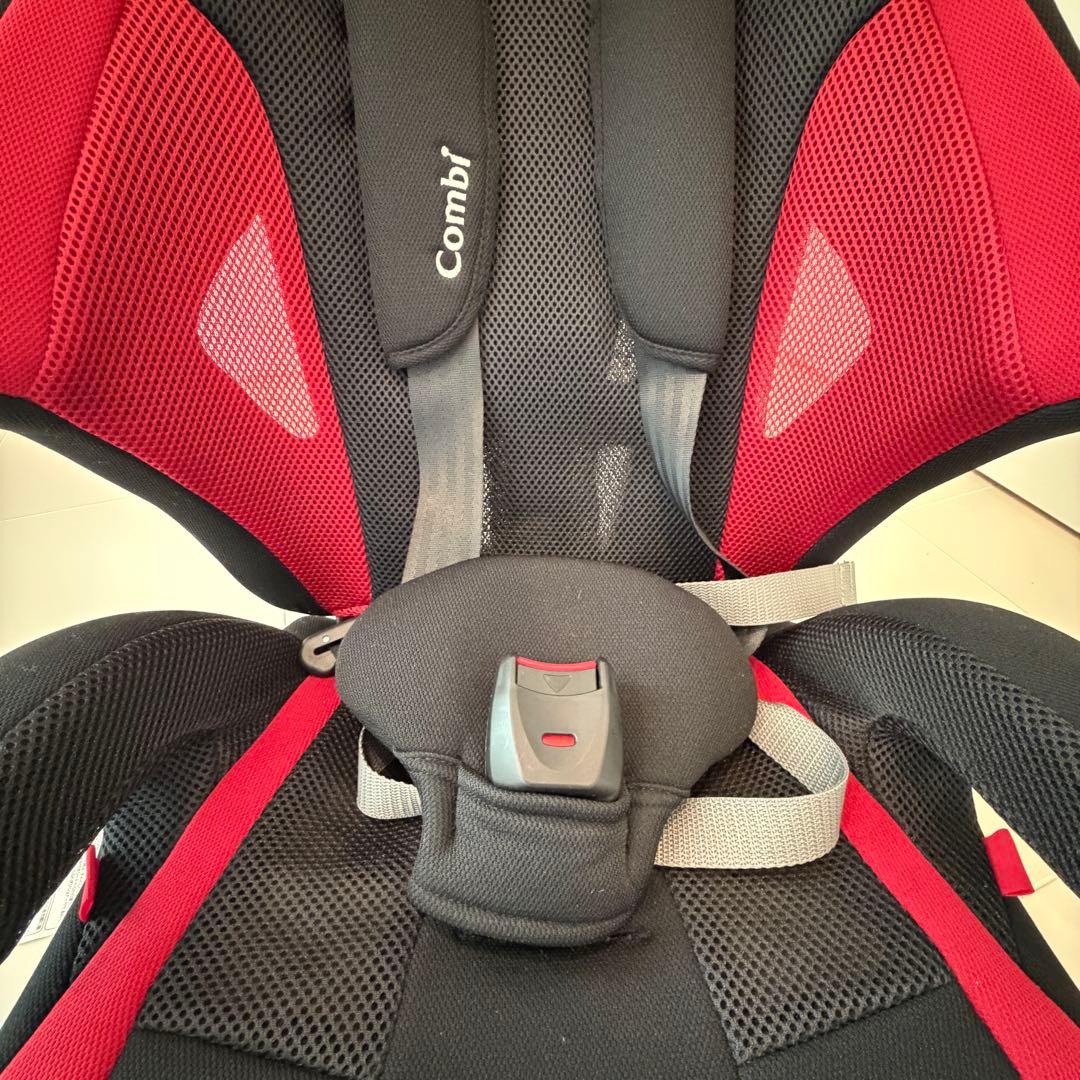 美品 コンビ ジョイトリップ エアスルー GG レッド