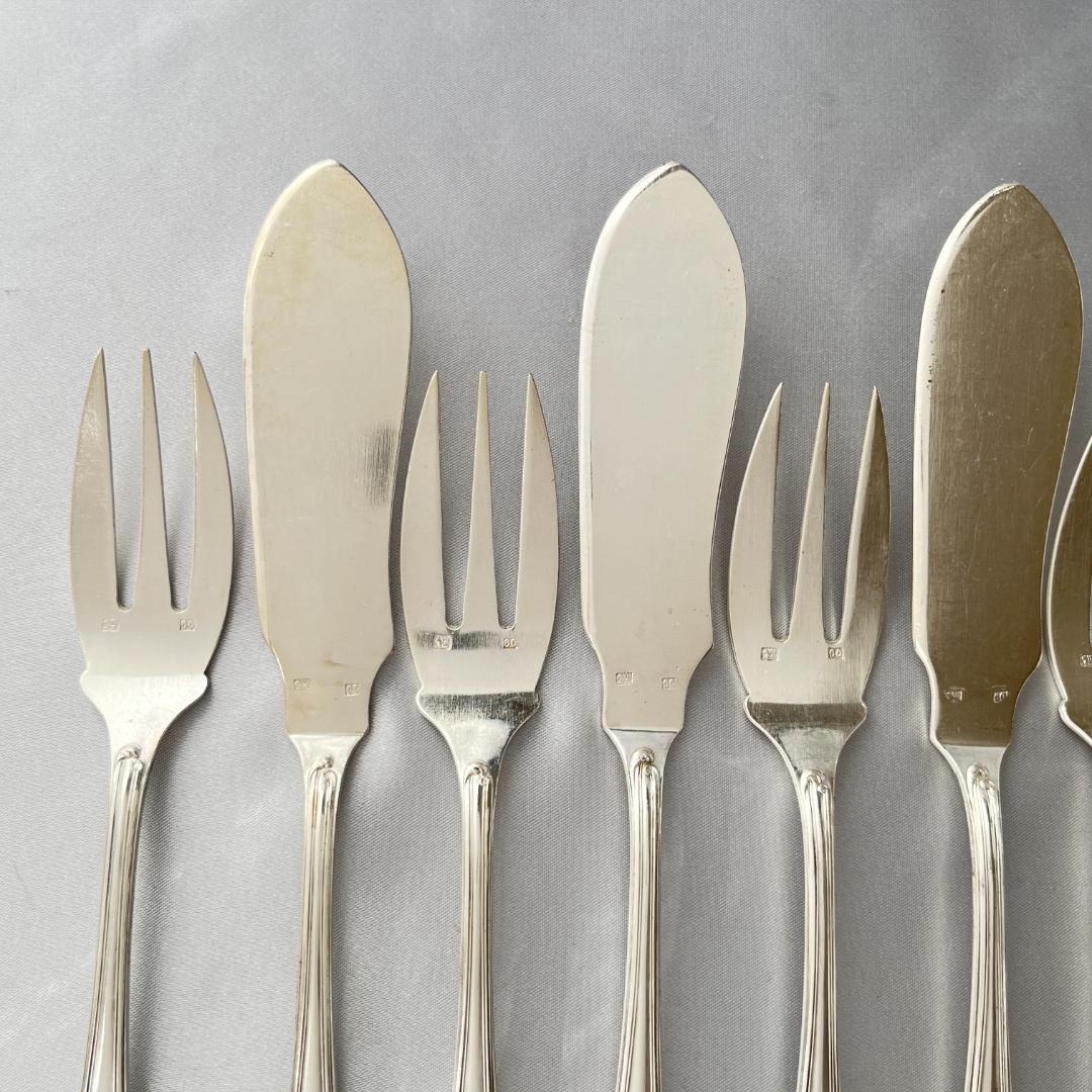 【仏蘭西】 Louis XV カトラリーセット 12本　ルイ15世様式