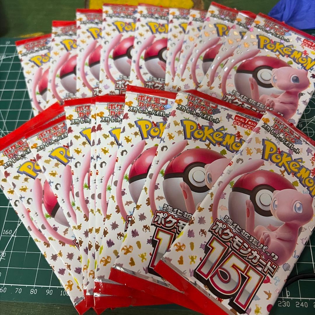 ポケモンカード151 box 開封　19パック