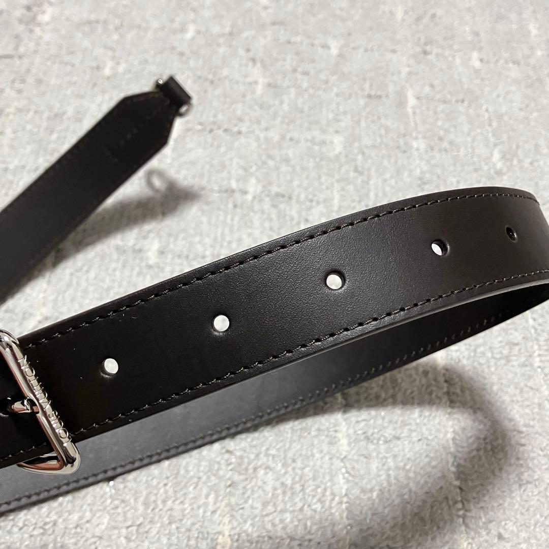 美品！ルイヴィトン［ショルダーストラップ］レザー　肩掛け　ロゴ型押し