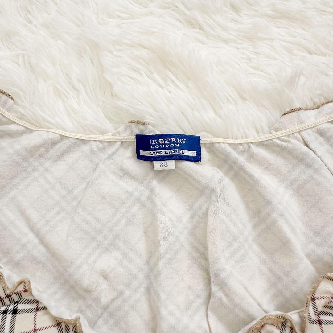 大人気 バーバリーブルーレーベル タンクトップ ノバチェック