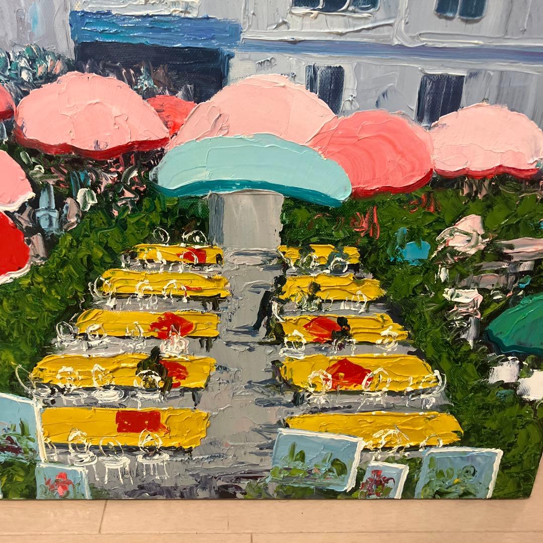 塚田國次　フランス、モンマルトル、テルトル広場