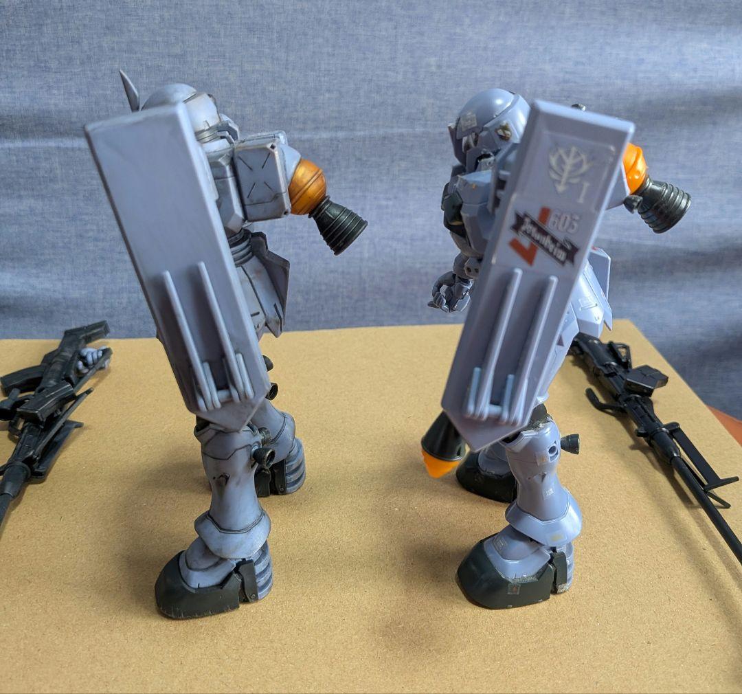 hg ツダ2機(組み立て済 塗装1機·素組1機)·GCツダ２個セット