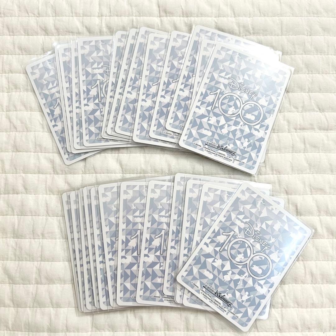 ヴァイスシュヴァルツ ディズニー100 スーパーレア SR 箔押し まとめ売り