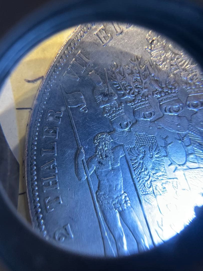 1841年 独 双ターラー銀貨 【発行量 5100】シュヴァルツブルク