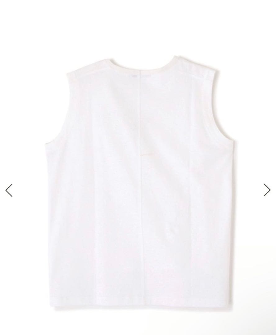 ETRE TOKYO ヘンプコットンスリーブレスタンクトップ