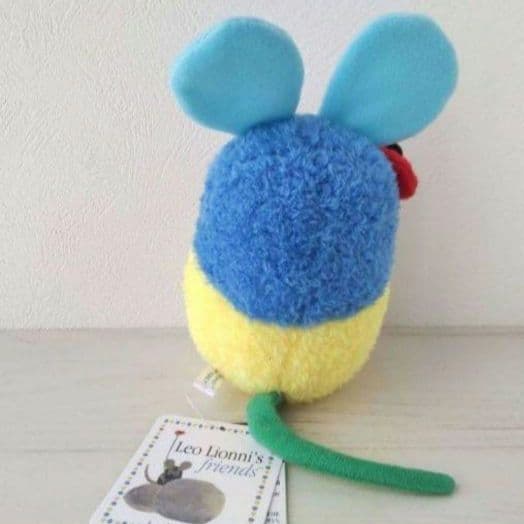 新品　レオレオニ　ふんわり フレデリック カラーズ　ぬいぐるみ　ブルー