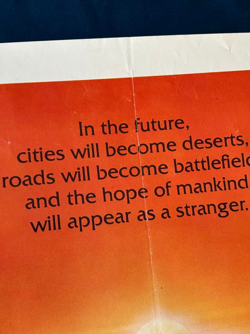 マッド・マックス2 USオリジナル映画ポスター