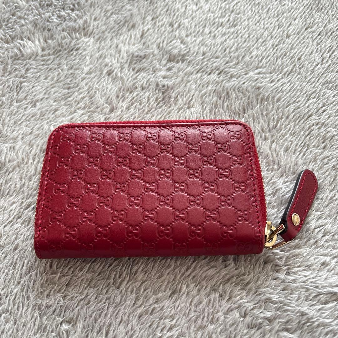 GUCCI GGパターン ケース 赤