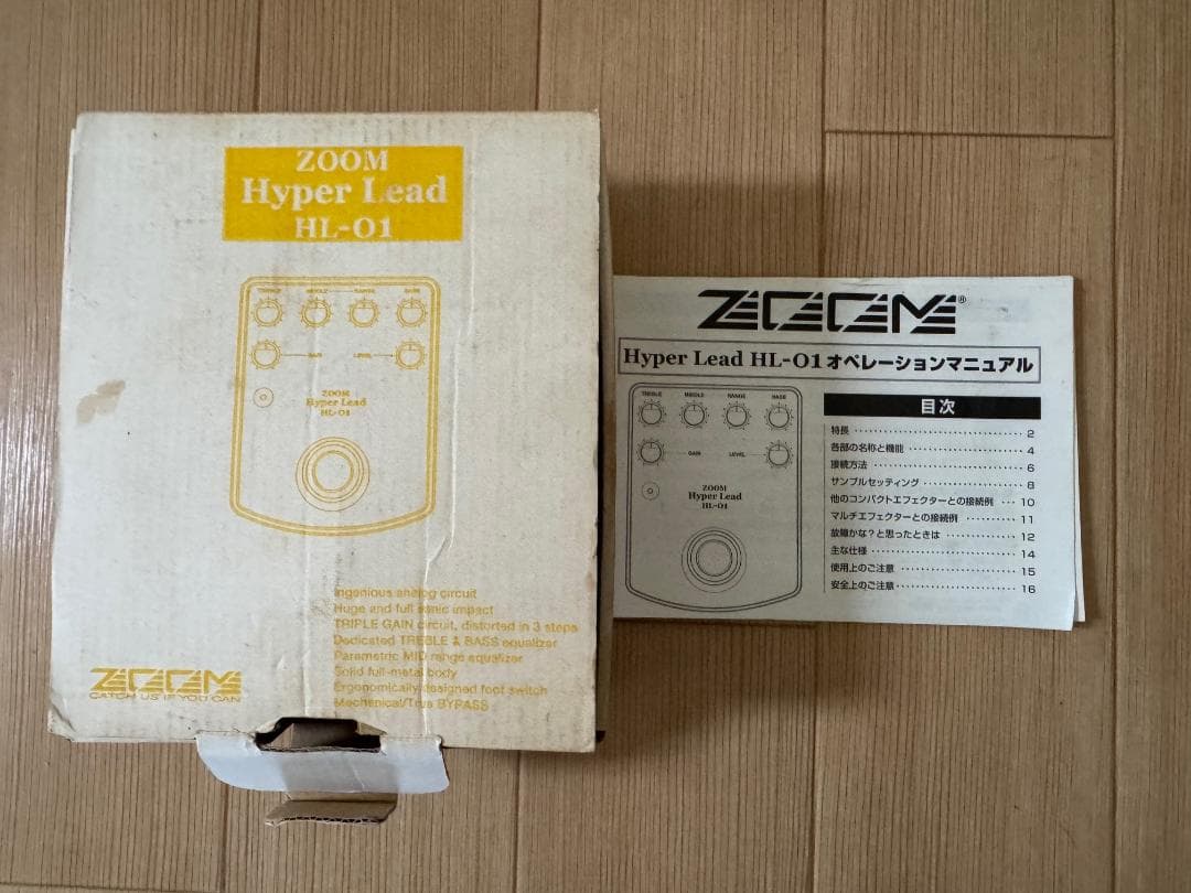 週末値下げ　美品　ZOOM Hyper Lead HI-01 ギターエフェクター