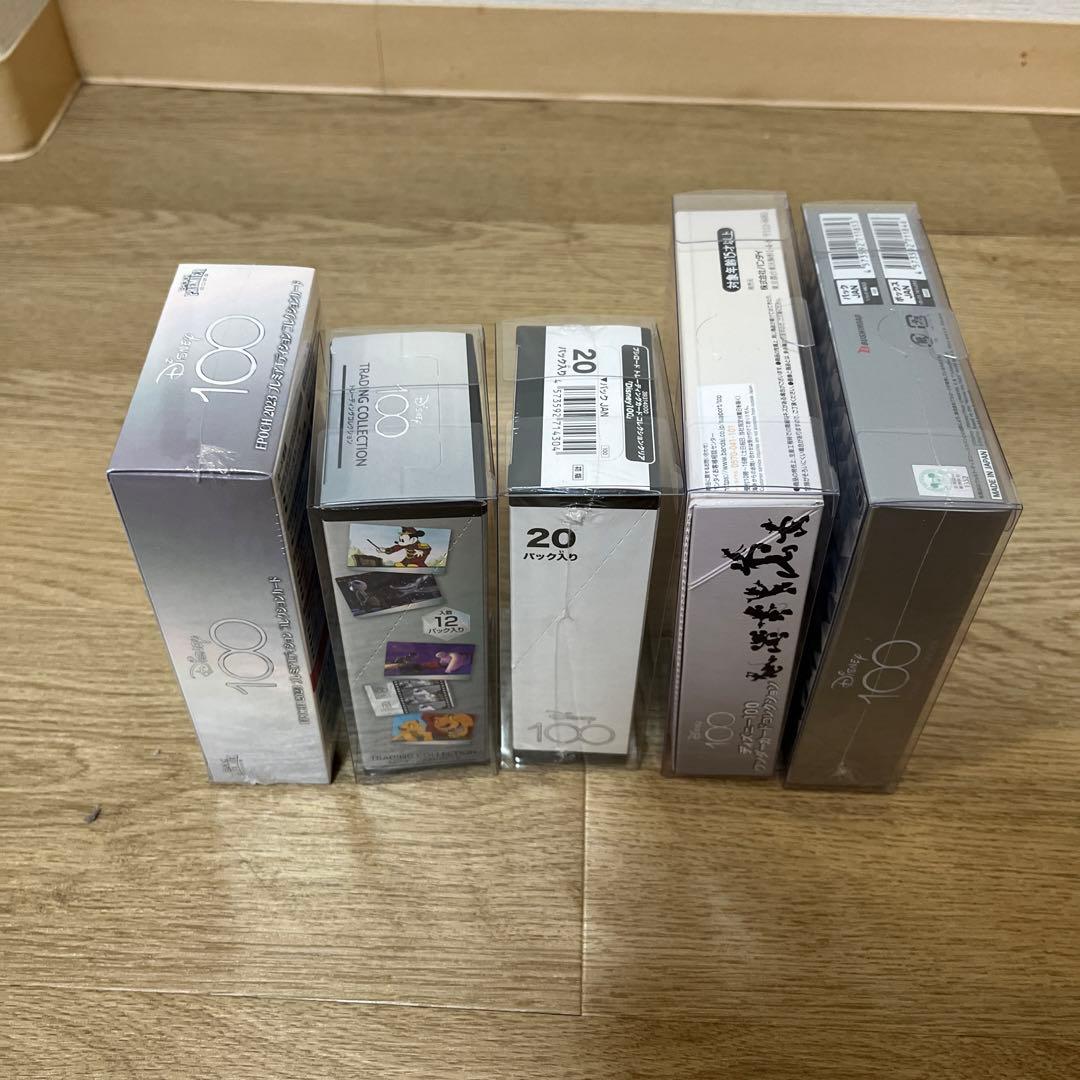 ディズニー100 ボックス　5点セット　まとめ売り