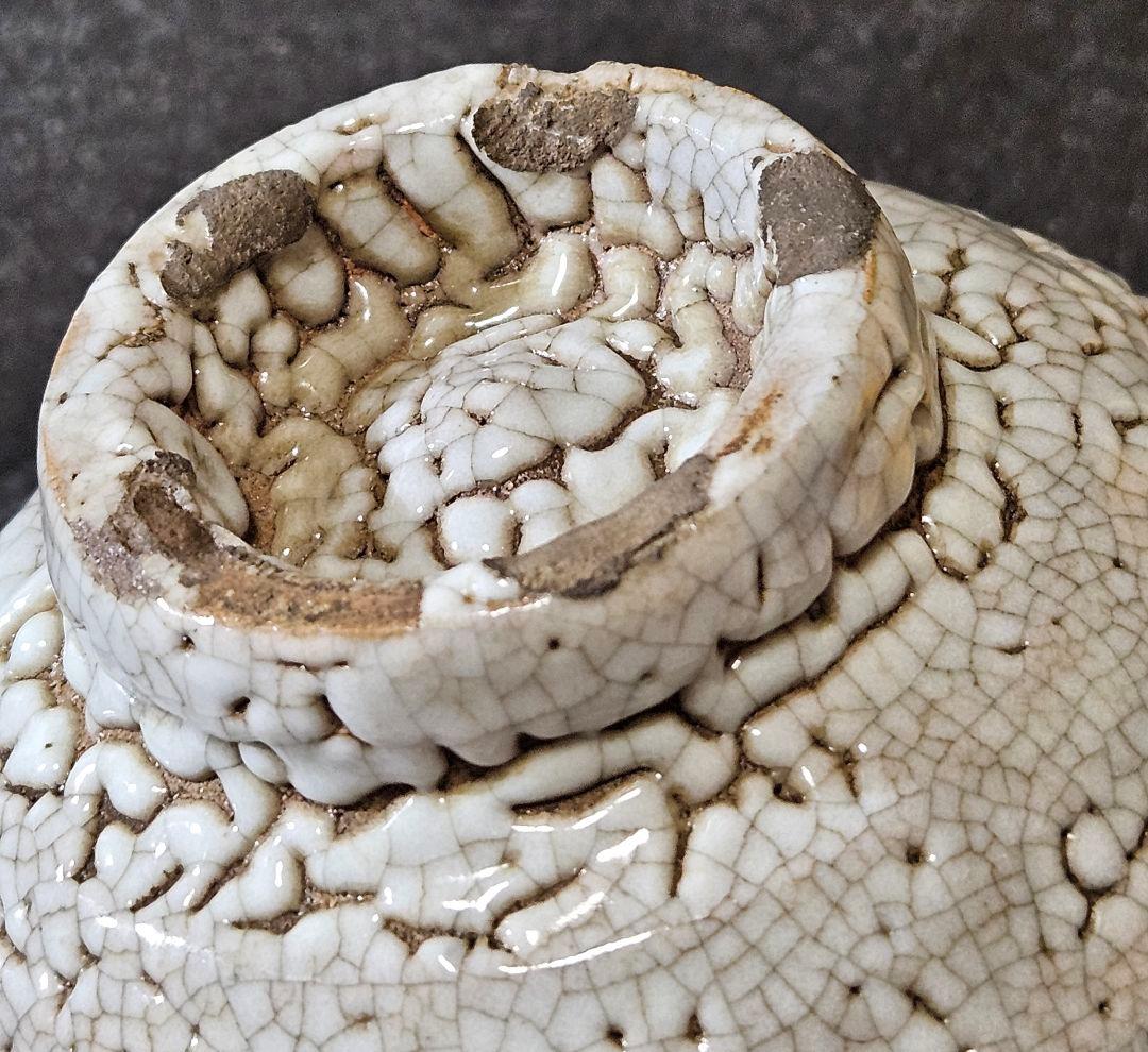 【名品❗】李氏朝鮮時代　李朝　井戸茶碗　高麗茶碗　梅花皮高台　古渡り茶碗　茶道具