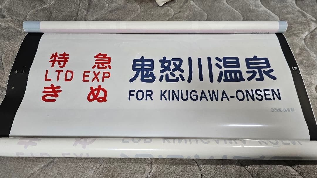 東武鉄道　100系スペーシア　側面行先方向幕