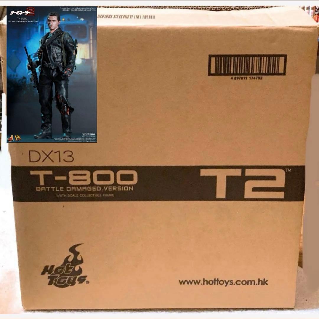 ホットトイズ　DX13　ターミネーター2　T-800　バトルダメージ