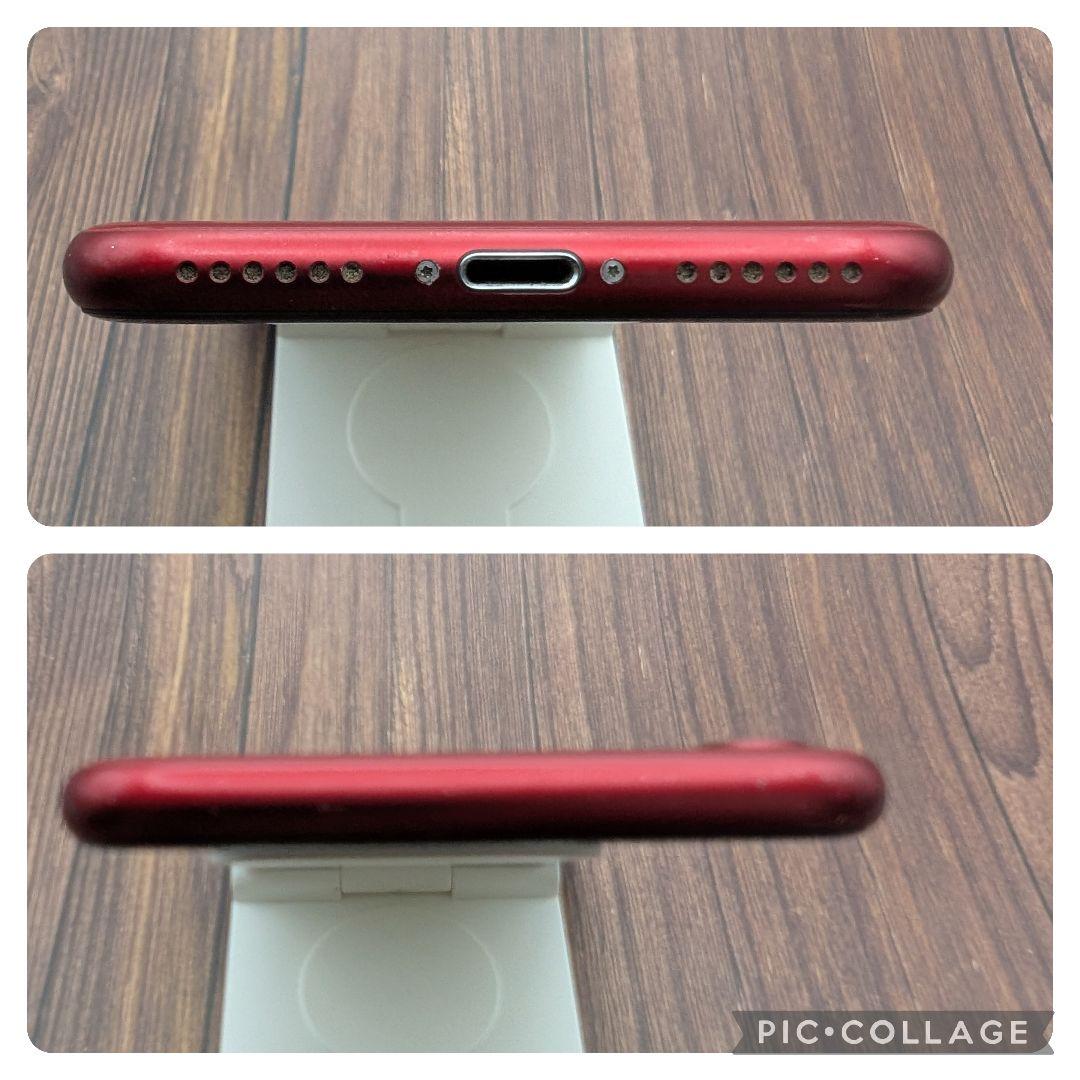 401 iPhoneSE3 RED 128GB【100%表示】バッテリー新品