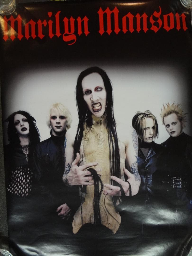 Marilyn Manson マリリン・マンソン入手困難非売品Ａ1サイズポスター