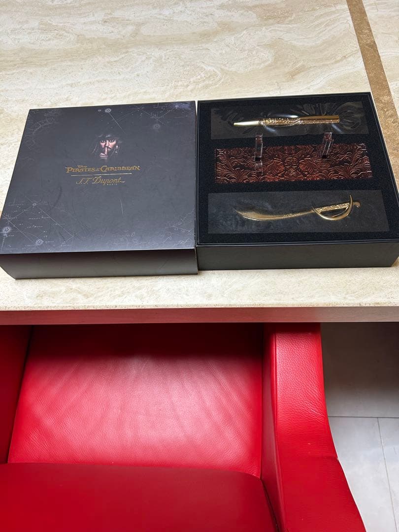 エステーデュポン　パイレーツオブカリビアン　ボールペン&ペーパーナイフ