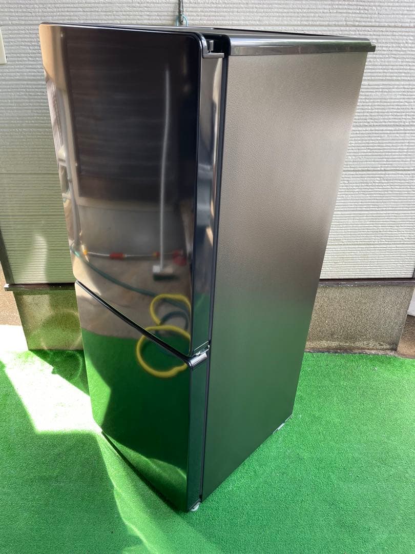 811 ハイアール 148L おしゃれブラック2ドア冷蔵庫 一人暮らし 単身