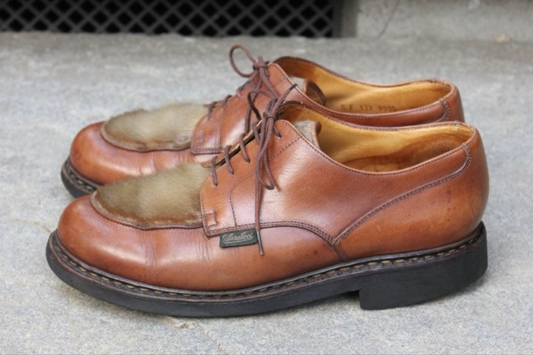 【極希少】シャンボード アザラシ UK8 フォック ファー paraboot