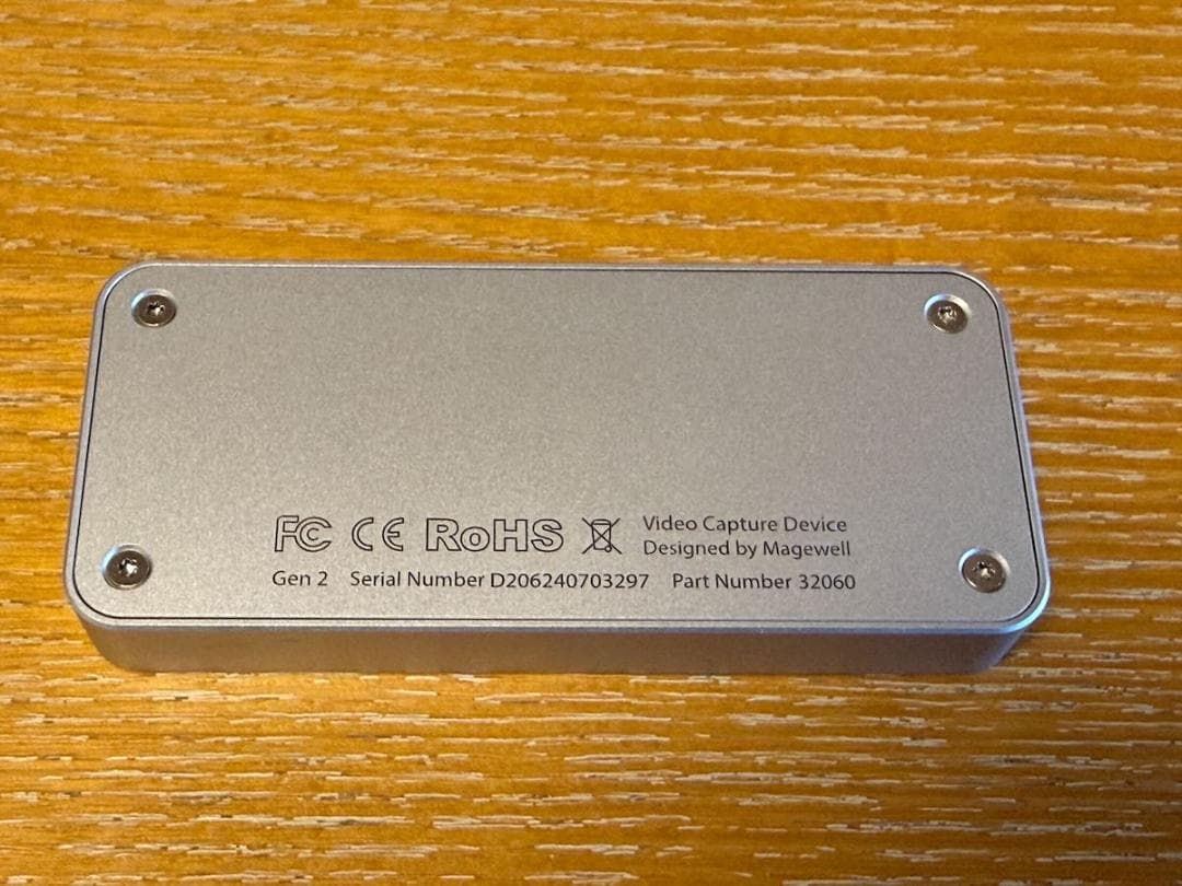 MAGEWELL USB Capture HDMI Gen2 キャプチャデバイス