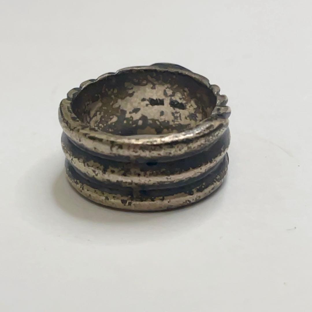 ひ*こ様 K18 925刻印 リング 指輪 インディアンモチーフ 約11号