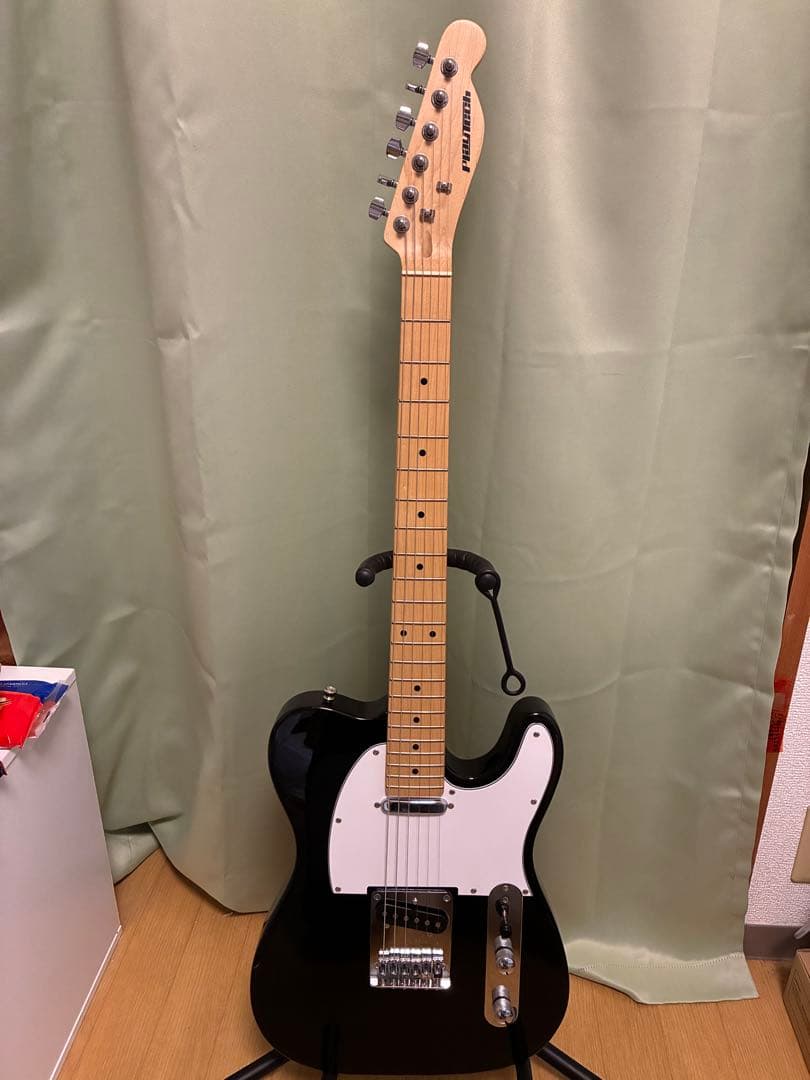 playtechテレキャスタータイプ エレキギター ブラック