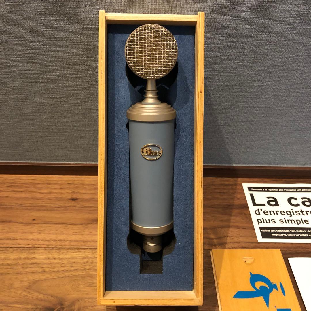 Bluebird ブルーバード コンデンサーマイク ジャンク品　ブルー