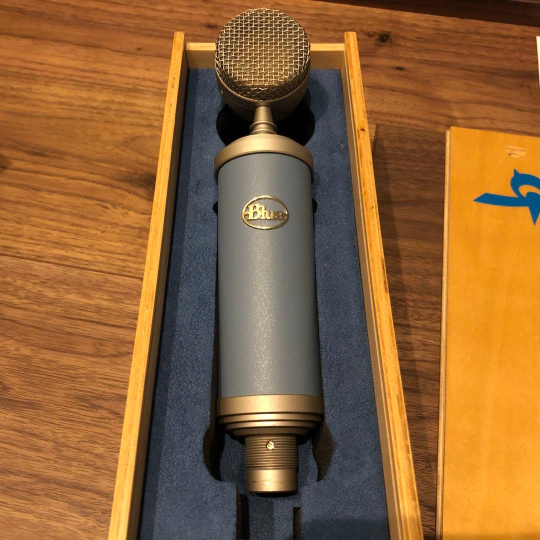 Bluebird ブルーバード コンデンサーマイク ジャンク品　ブルー