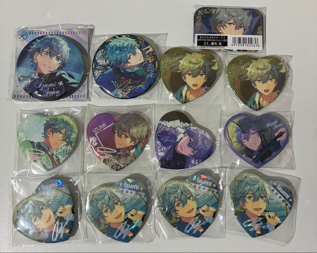 あんスタ　瀬名泉　缶バッジ　アクスタ　36点セット　おまんじゅう コスマス