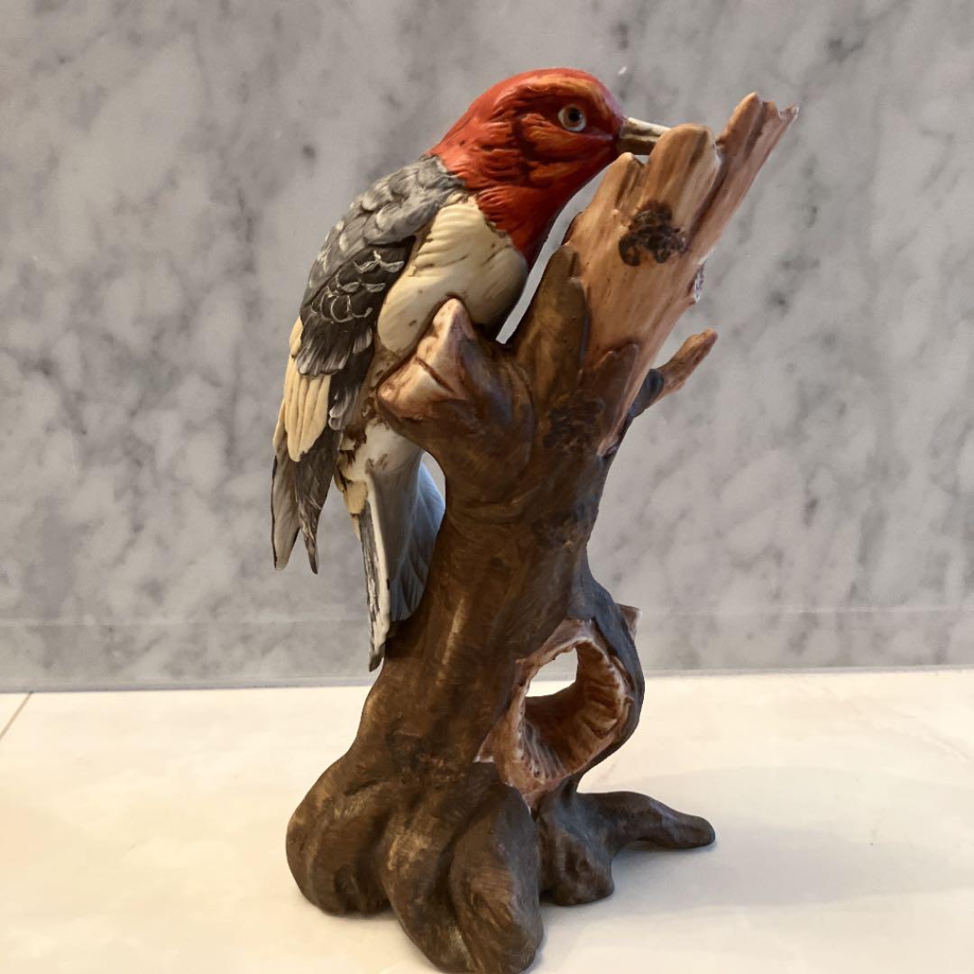 欧米70年代ヴィンテージ希少なGOTO美しく凛々しい瞳で精巧に作られた鳥の陶器