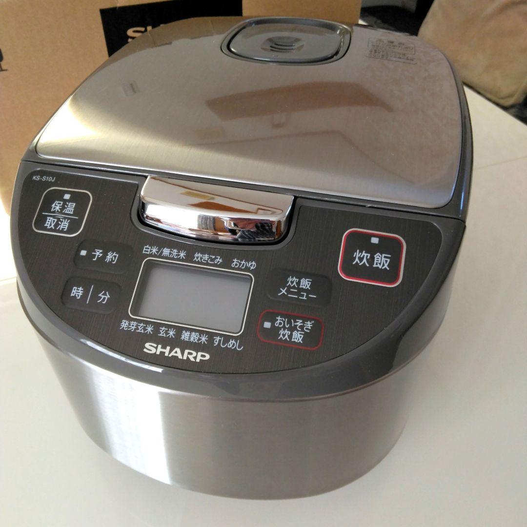 ★値下げ★【新品・未使用】　SHARP 炊飯器 ★5.5合炊き　取扱説明書付き
