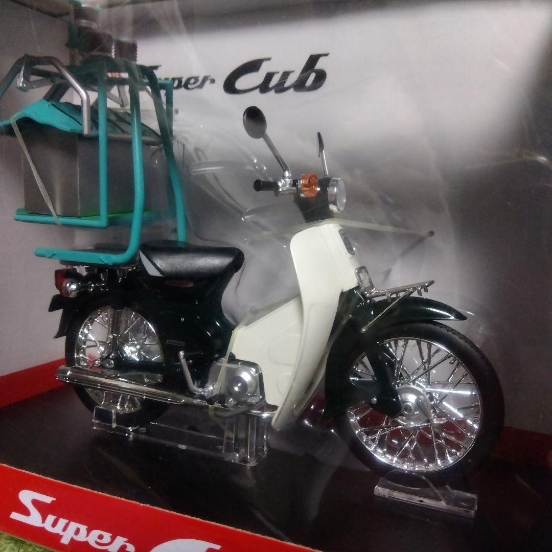 ホンダ　Honda スーパーカブ　出前機付　1/12　完成品バイクシリーズ