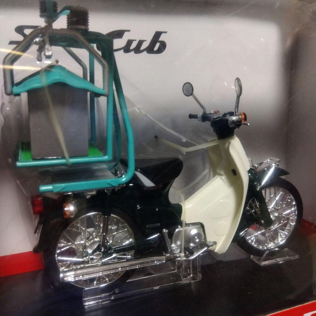 ホンダ　Honda スーパーカブ　出前機付　1/12　完成品バイクシリーズ