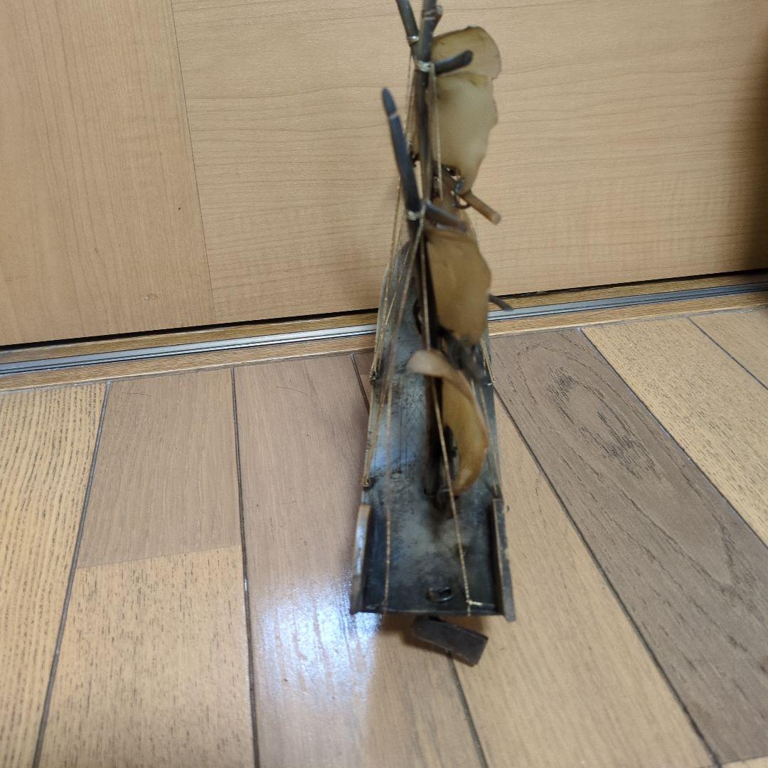 水牛の骨　帆船模型　ヴィンテージ物