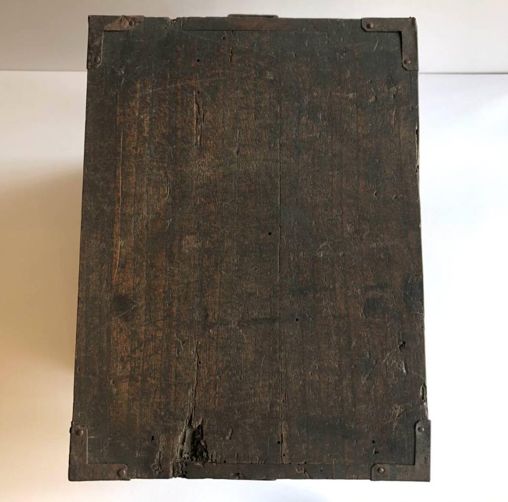 【大正期】アンティーク　小引き出し　小物入れ　木箱　アンティークチェスト　和家具