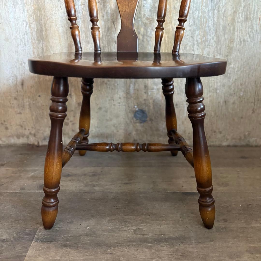 飛騨キツツキ　ウィンザーチェア　スピンドル　ボウバック