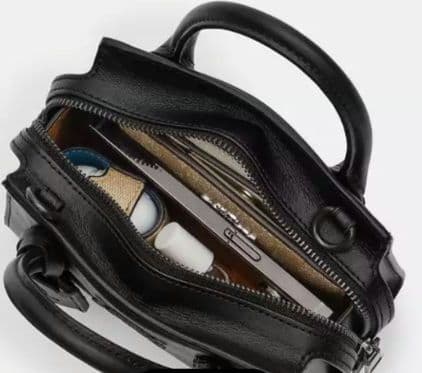 COACH アンドレア ミニ キャリーオール　ブラウン ショルダーバッグ