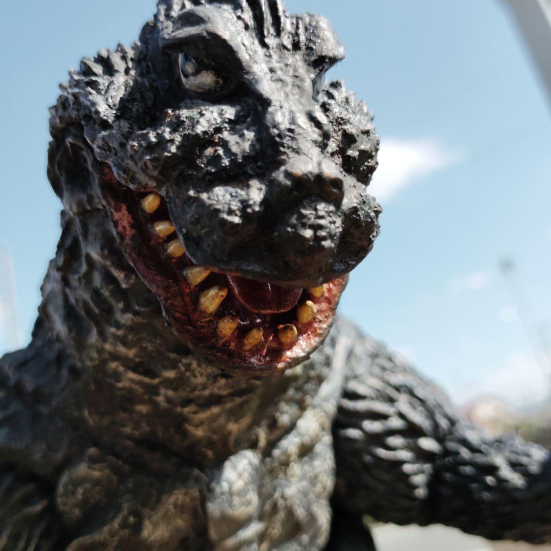 井上アーツ。キンゴジ　ソフビ　パラダイス　組み立て済み