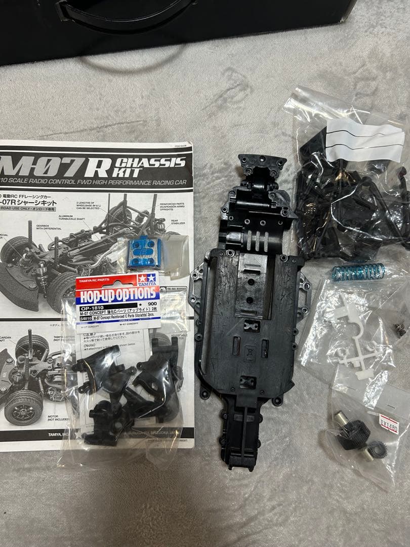 Tamiya M07R Mシャーシ OH済み 新品シャーシ、足回り タミヤ