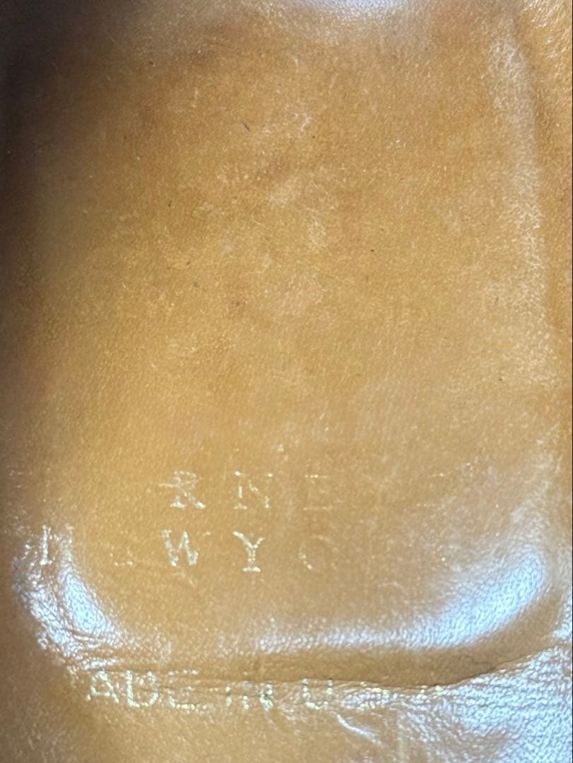 オールデン　コードバン　2490　タンカーOX　6.5D　ミリタリーラスト