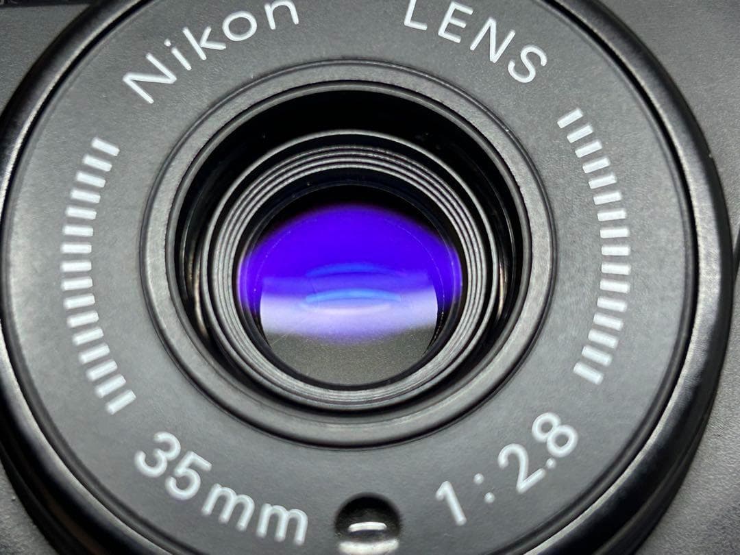 動作品 Nikon L35AD2 コンパクトフィルムカメラ