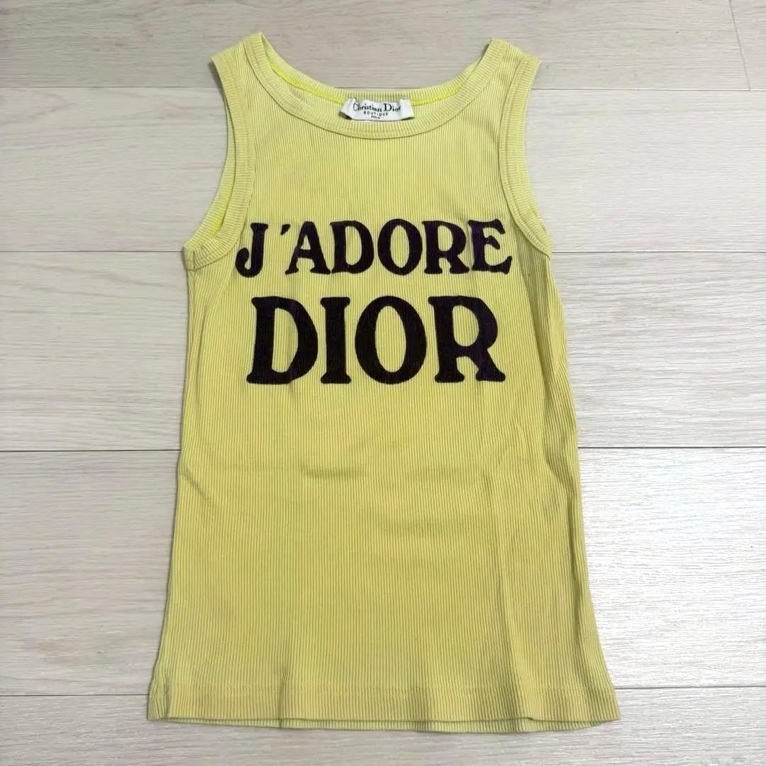 クリスチャンディオール J’ADORE タンクトップ ガリアーノ期