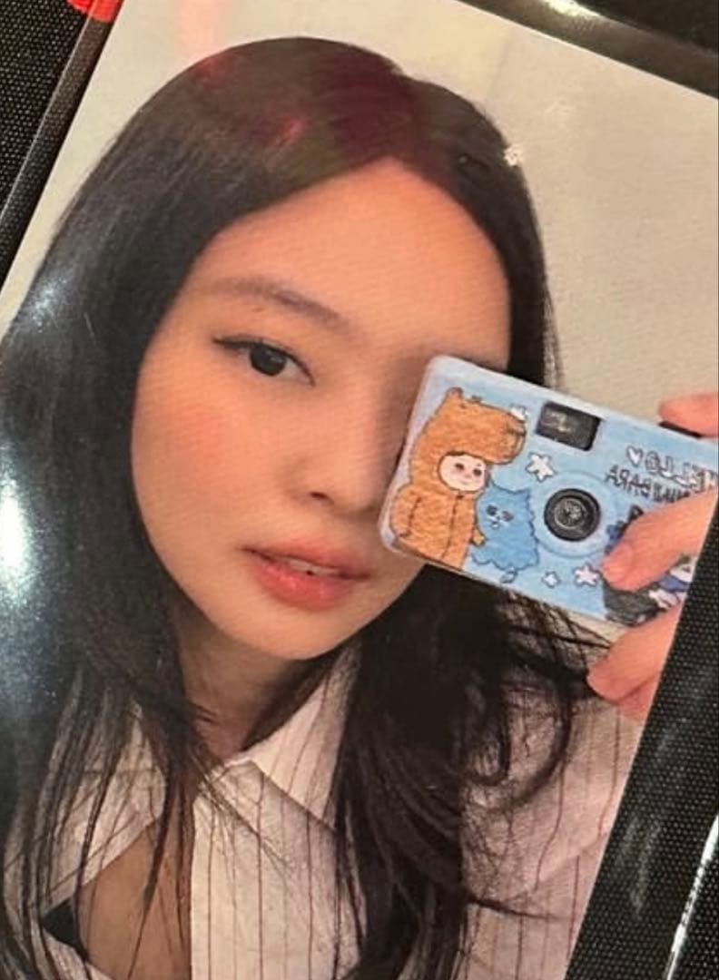 BLACKPINK JENNIE WeverseFCKit 限定フォトカード付き
