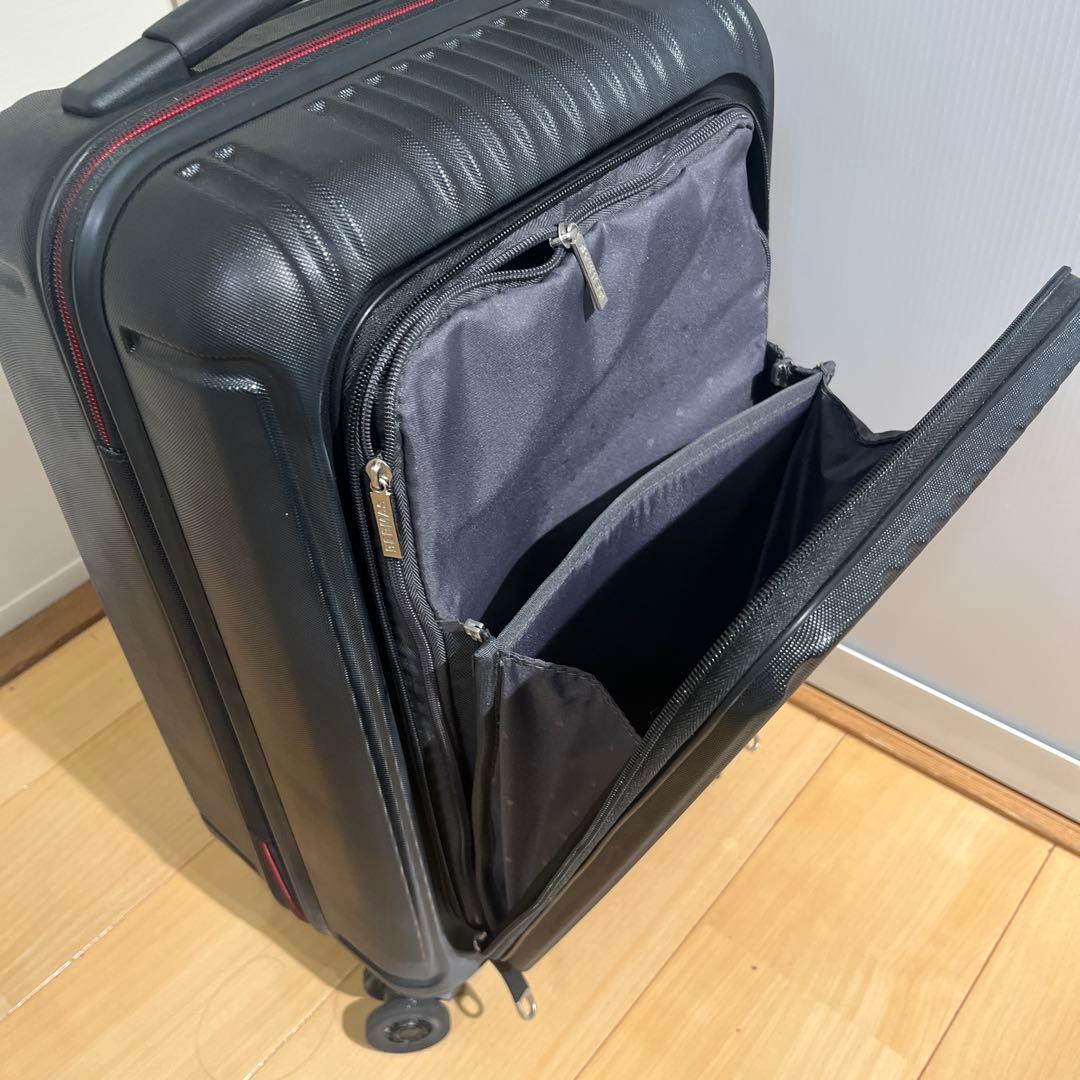 BERMAS マットブラック キャリーケース 中型 JAL MALL限定モデル