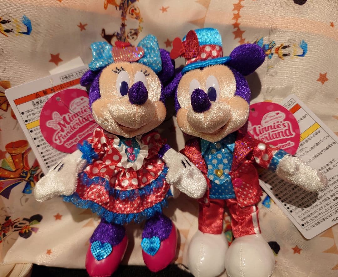 ミニーのファンダーランド　パルパルーザ　ディズニー　ぬいぐるみバッジ　2026