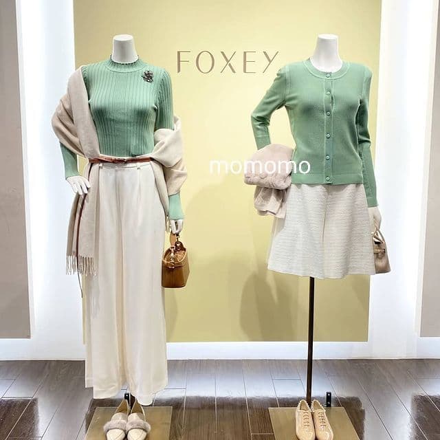 フォクシー　キュロット　ツイード　ほぼ新品です　40　ホワイト