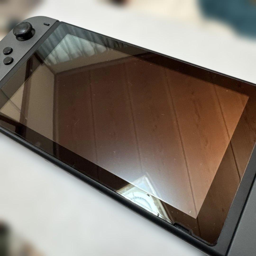 Nintendo Switch 本体 グレー　動作確認済み　わりと美品　箱付き