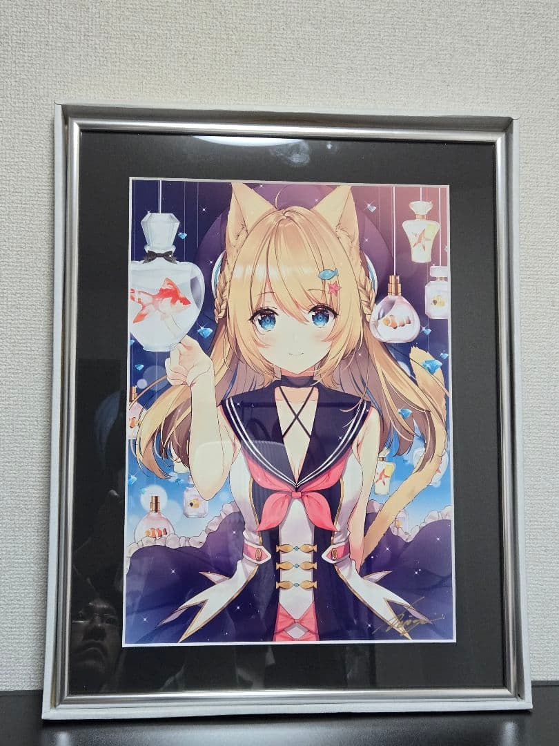 necomi 複製原画　だいすきを、飾りたい。　直筆サイン　necömi